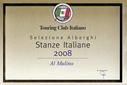 Touring Club Italiano 2008 - Selezione Ristoranti Stanze Italiane 2008